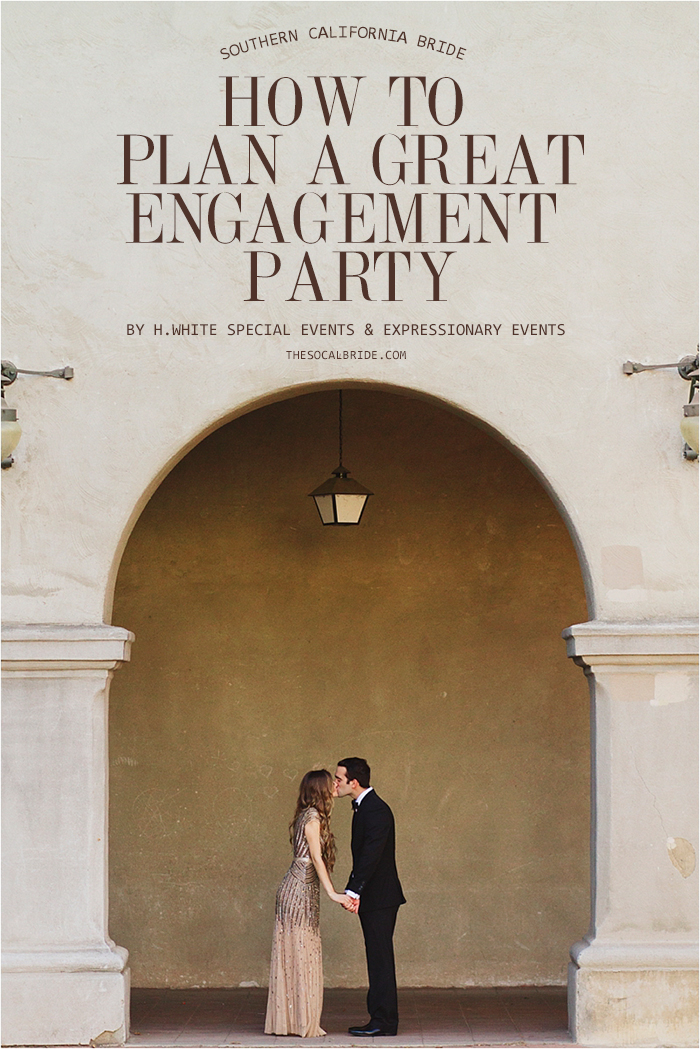 Great tips on planning an engagement party!