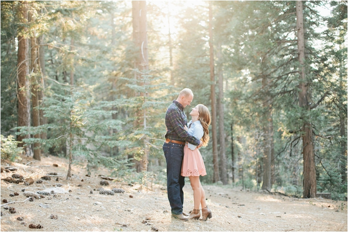 Romantic Lake Arrowhead Engagement Session