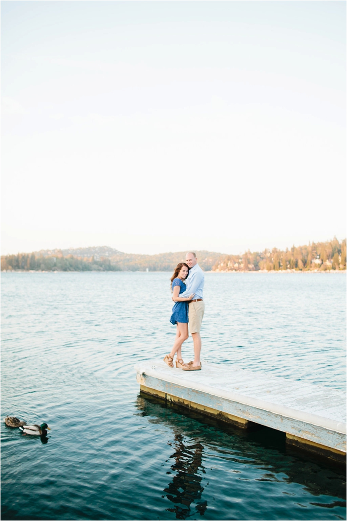 Romantic Lake Arrowhead Engagement Session