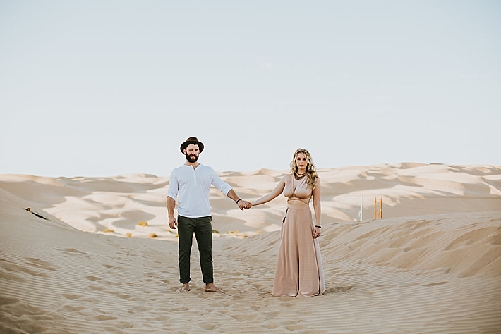 Imperial Sand Dunes Engagement Session Imperial Sand Dunes Engagement Session