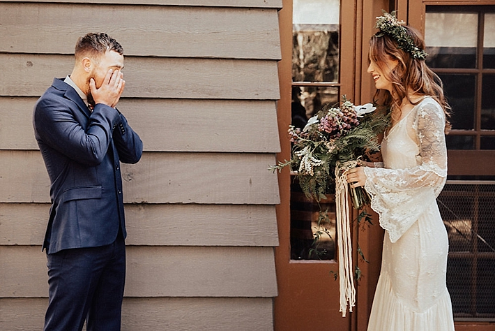 Intimate Bohemian Wedding Inspiration in Yosemite Valley | Randi Kreckman Photography