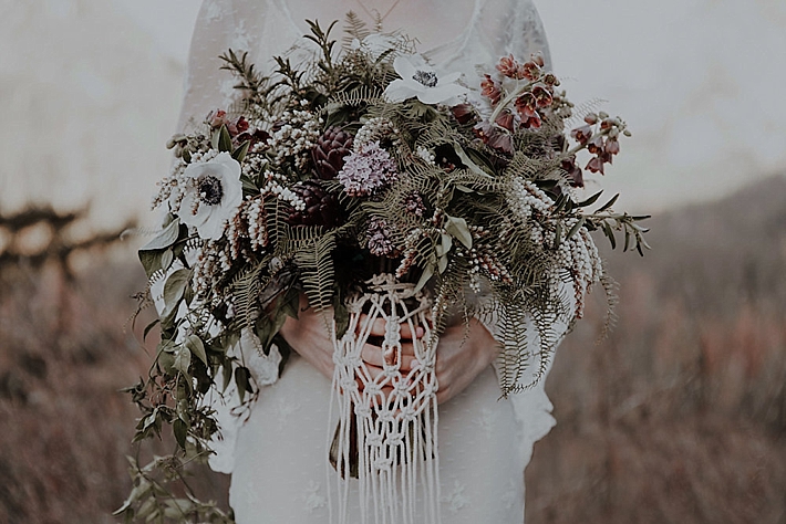 Intimate Bohemian Wedding Inspiration in Yosemite Valley | Randi Kreckman Photography
